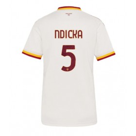 AS Roma Evan Ndicka #5 Borte skjorte til dame 2026-27 Kortermet